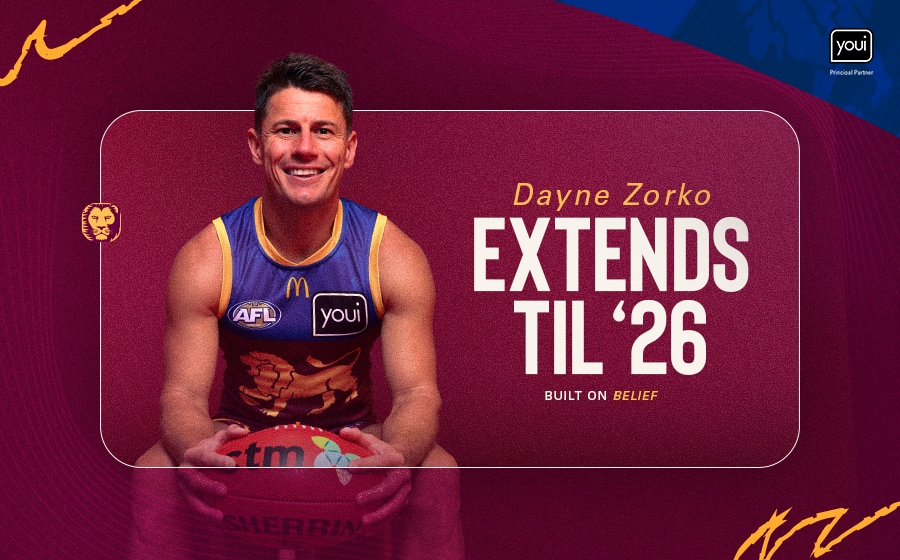 Zorko signs new deal ahead of making Brisbane Lions history