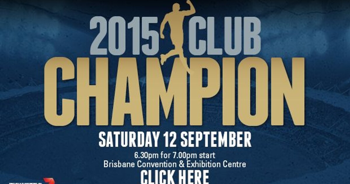 Our 2015 Club Champions