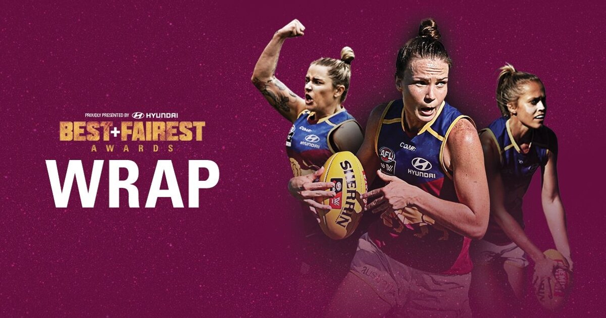 AFLW Best and Fairest Wrap