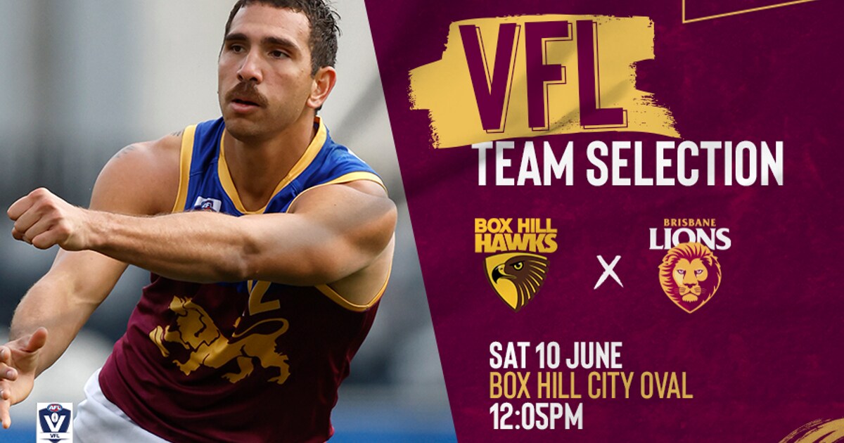 VFL Team Announcement Key Lions Return for Top Four Tango VFL Team Announcement Key Lions Return for Top Four Tango