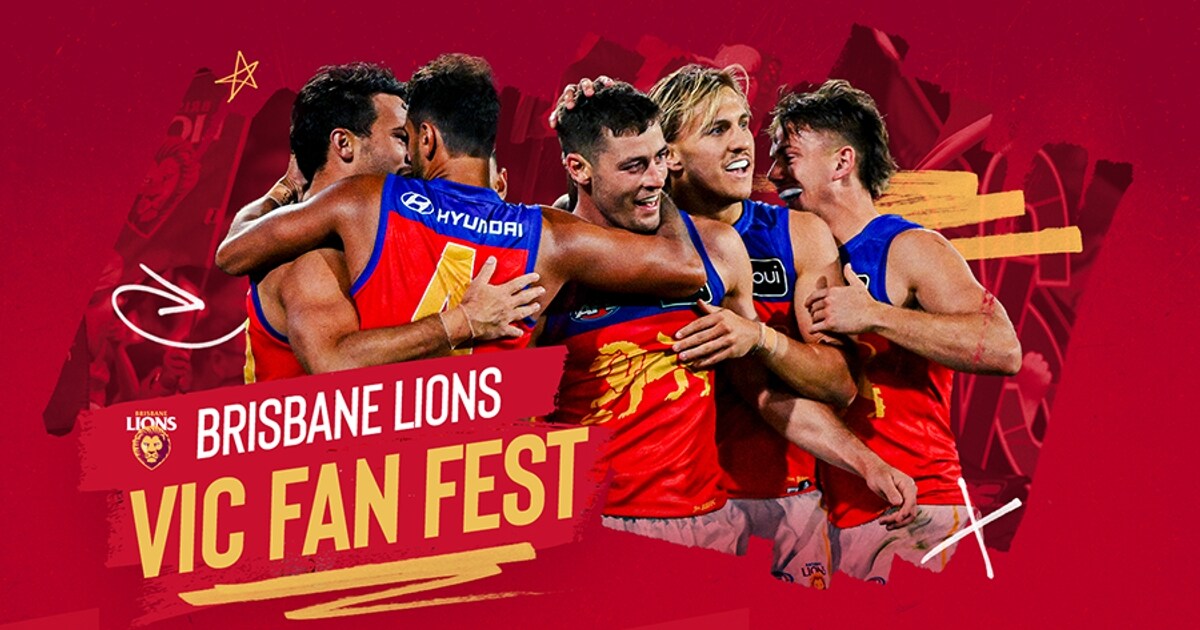 Brisbane Lions Fan Fest in Victoria